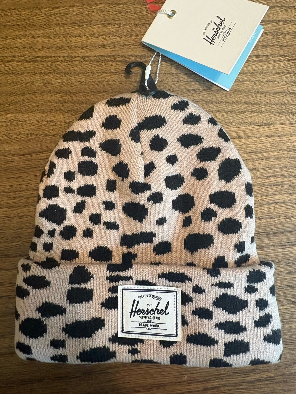 *NWT* Herschel Supply Company “Elmer” Toddler Leopard Beanie